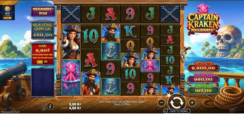 Hiểu đúng về biến động trong Thuyền Trưởng Kraken Megaways