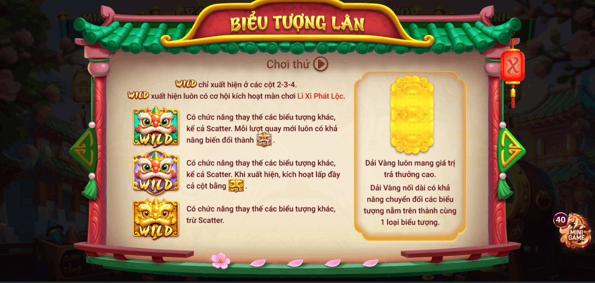 Sức hút của game Lân Sinh Phú Quý Sunwin