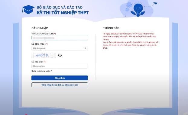 Cách Đăng Ký Nguyện Vọng Đại Học